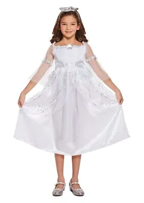 Girls Angel Halo Costume Nativity Gabriel School Play Party Fancy Dress Children • £10.99