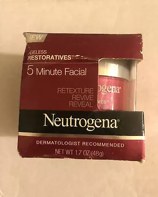 Neutrogena Ageless Restoratives 5 Minute Facial Dermatologist Recommended  • $92.29