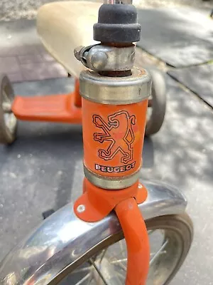 VINTAGE “PEUGEOT” (1970s)CHILDRENS TRI-CYCLE(NOT RESTORED) 100% ALL ORIGINAL • $199.99