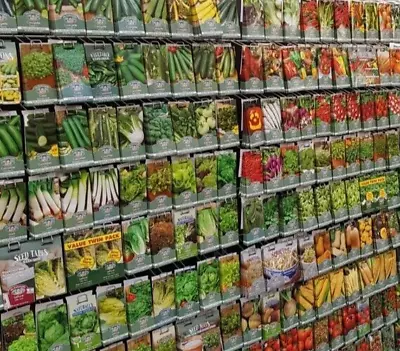 50 Pk Job Lot Bundle - Veg And Herb Seeds By Mr Fothergills - 2024-26 - RRP £125 • £49.99