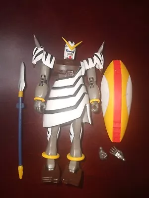 Bandai Mobile Fighter G Gundam Zebra Gundam Action Figure MSIA 2002 4.5 Inch • $28