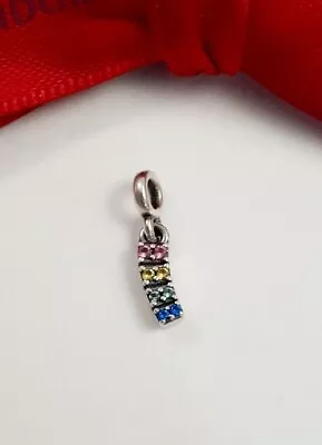$28.76 • Buy New Genuine Pandora Me My Pride Rainbow Dangle Charm/Bead #798390NRGMX