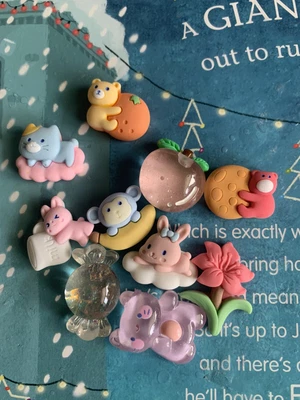 £4.28 • Buy 10Pcs Shoes Accessories DIY Lovely Shoes Buttons Decoration For Croc Charms Gif
