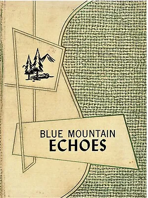 1959  Echoes  - Blue Mountain Academy Yearbook - Hamburg Pennsylvania • $39.99