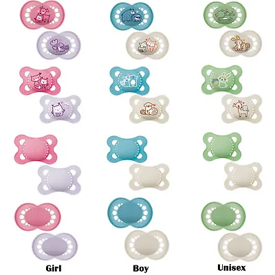 MAM Original Baby Soother Set Of 2 Choose Type • £9.55