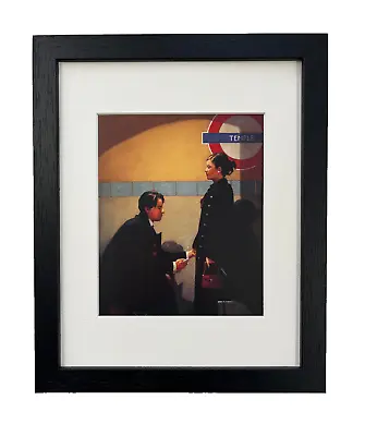 Jack Vettriano FRAMED Print The Runaways Black Frame Sexy Erotic RARE • £18.75