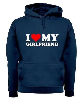 I Love My Girlfriend - Adult Hoodie / Sweater - Galentine GF Valentine Love • $31.52