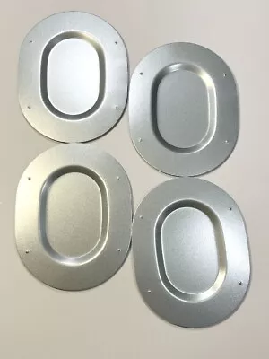 $14.99 • Buy 1967-1974 Body Galvanized Metal Trunk Floor Pan Drain Plugs Set Plate Ss W30 4Pc