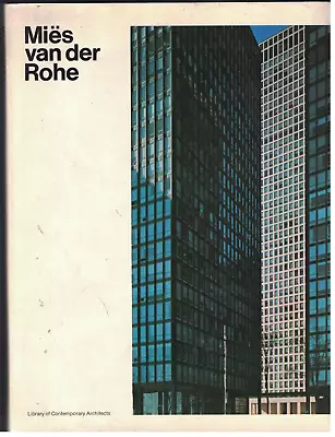 Mies Van Der Rohe (Library Of Contemporary Architects) • $26