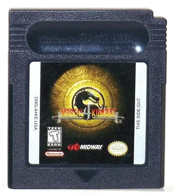 Mortal Kombat 4 1997 Nintendo Gameboy Color Video Game Cartridge Tested & Works • $37.99