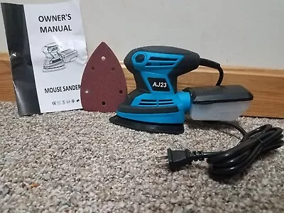 AJ23 Mouse Detail Sander 15500 RPM Electric Sander With 1Pc Sandpaper • $18.99