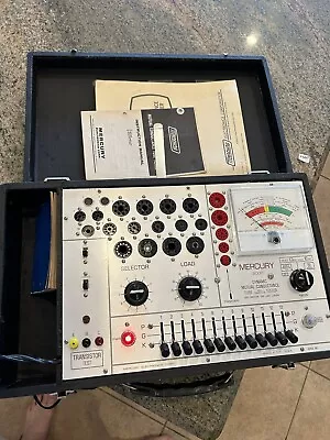 Mercury 2000 Dynamic Mutual Conductance Tube Tester With Manual (Untested) • $300
