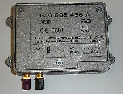 Audi A4 A5 A6 A7 Q5 Amplifier Antenna Amplifier 8J0035456 A / 8J0 035 456 A • £30.65