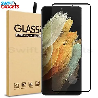 Full Cover Tempered Glass Screen Protector For Samsung S9 S10 S20 S21 S22 S23 5g • £2.99