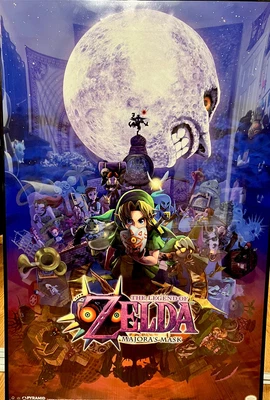 $10.99 • Buy The Legend Of Zelda Majora’s Mask 24x36 Poster Wall Hanging