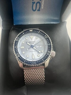 $159.99 • Buy Seiko 5 Sports Blue Men's Watch - SRPE77