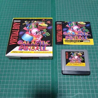 Galactic Pinball Virtual Boy Nintendo • $332.13