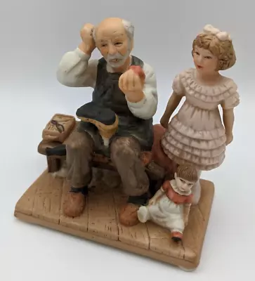 Vintage 1986 Norman Rockwell Museum Collections  The Cobbler  Porcelain Figurine • $13.99