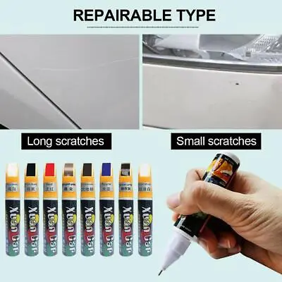 Car Color Fix Pen Auto Paint Repair Brush Up Scratch Tool DIY Remover NEW • $3.58