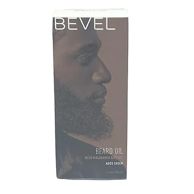 $11 • Buy Bevel Beard Oil With Macadamia Seed Oil 1 Fl Oz