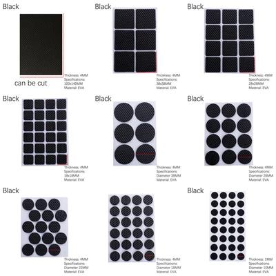 £3.76 • Buy 2pcs Rubber Pads For Chair Leg Anti Slip Mat Round Square Table Feet Protecto Sb