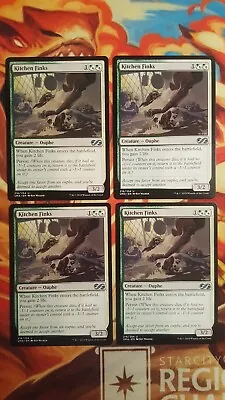 Kitchen Finks 4x Magic The Gathering MTG Card - UMA - Playset -Cheap Discounts! • $10.16