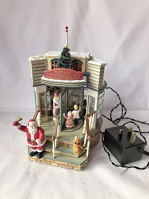 Enesco 1991 Electronic Toy Emporium Musical Christmas Decoration Silver Bells • £70