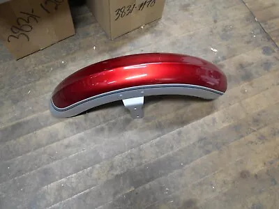 03-17 Victory VEGAS NOS OEM NEW FRONT FENDER 1013831-1168 Red & Silver  NIB • $129.99