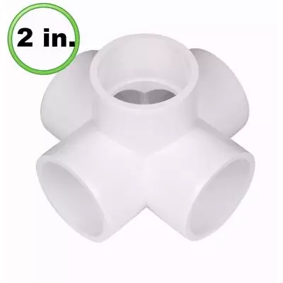 Circo 56-F 2 In. 5 Way X PVC Pipe Fitting • $23.21