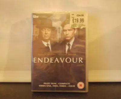 Endeavour Box Set - Pilot Film & Complete Series 1 - 4 ITV Studios DVD - Sealed • £15