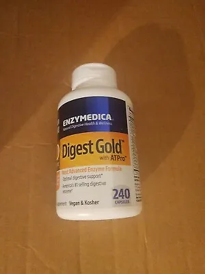 Enzymedica Digest Gold Digestive Support Supplement - 240 Count Exp 11/2024+ • $61.99
