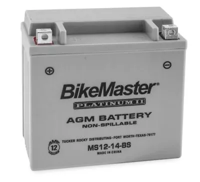 BikeMaster AGM 12V Platinum Battery For BMW R1200GS 2005-2012 Grey • $97.72