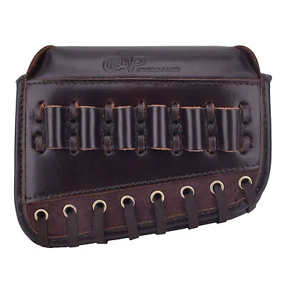 Wayne's Dog Leather Rifle Cheek Rest Riser Gun Buttstock Cover .22LR .308 .45-70 • $65.84