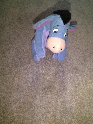 £0.99 • Buy Mini Eeyore Plush McDonalds 1998 4  Soft Toy Disney
