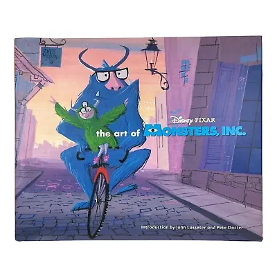 The Art Of Monsters Inc. Disney Pixar Intro. John Lassiter & Peter Docter 2001 • $39.95