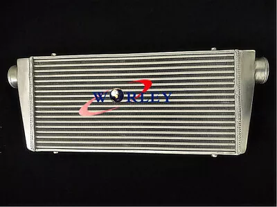 Universal 24 X12 X4  Core 600x300x100mm Aluminum Intercooler 3  Inlet FMIC • $115