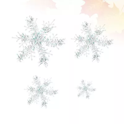 12 Packs Snowflake Hanging Decor Christmas Tree Decorations Window • $8.58