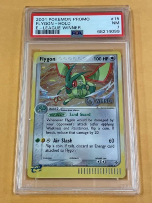 $39.95 • Buy 2004 Pokemon EX Dragon Flygon Holo E-League Winner Promo 15/97 PSA 7 NEAR MINT