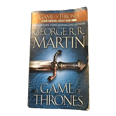 A Game Of Thrones - A Song Of Ice And Fire Book 1 By George RR Martin Paperback • $11.04