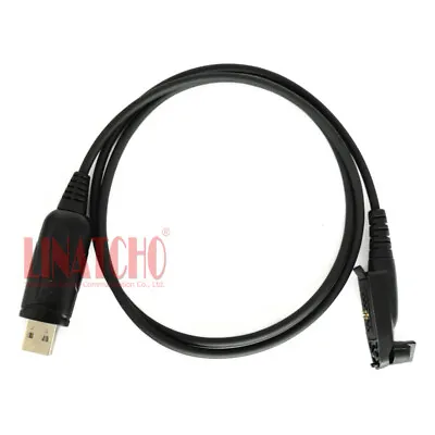 USB Programming Cable Motorola GP328PLUS GP329+ GP388 EX600 Walkie Talkie Radio • $19.49