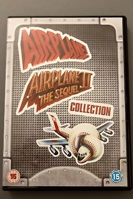 Airplane/Airplane 2 [DVD] Double Pack PAL UK Region 2 • £4.95