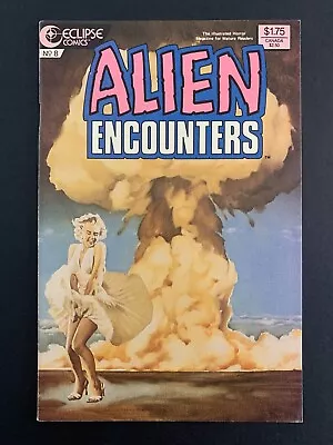 Alien Encounters #8 *very Sharp!* (1986)  Marilyn Monroe Cover!  Lots Of Pics! • $9.95