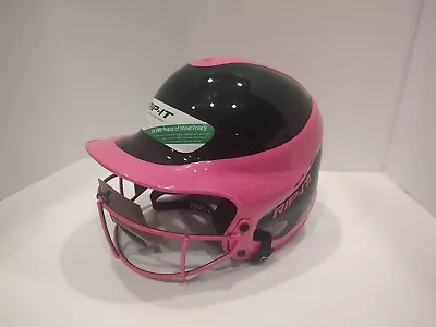 NEW  Ripit Original Vision Pro Softball Batting Helmet Pink & Black - M/L  • $39.99