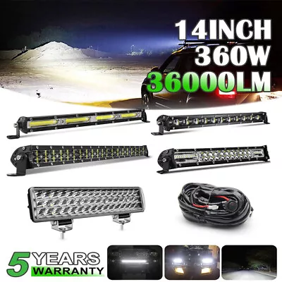 14  Inch LED Light Bar Flood Spot Combo Work Driving Off-Road SUV ATV Truck 12  • $59.80