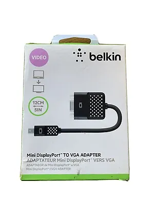 Belkin Mini Display Port To VGA Adapter 12cm 5  • £4.50