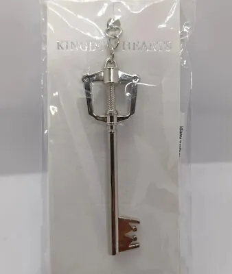 New Authentic Square Enix Kingdom Hearts SORA Key Blade Keychain Silver Charm  • $43.58