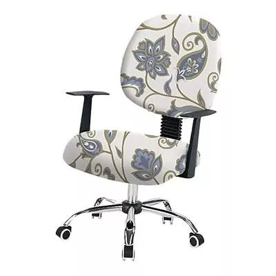  Computer Office Chair Covers Stretch Computer Chair Cover 2 Piece Desk Color26 • $28.28