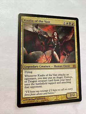 Kaalia Of The Vast MTG NM Condition X1 Magic The Gathering Gift Commander 2011 • $18.99