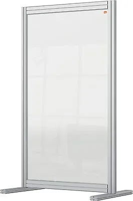 £49.95 • Buy Nobo Clear Acrylic Desk Divider Free Standing Protective Barrier Guard Screen 