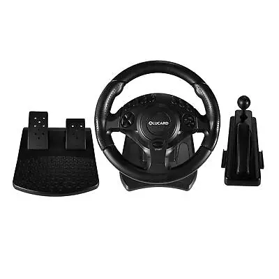 270 Degree Car Racing Gaming Steering Wheel Pedal Kit For Xbox  /360 PC • $184.87